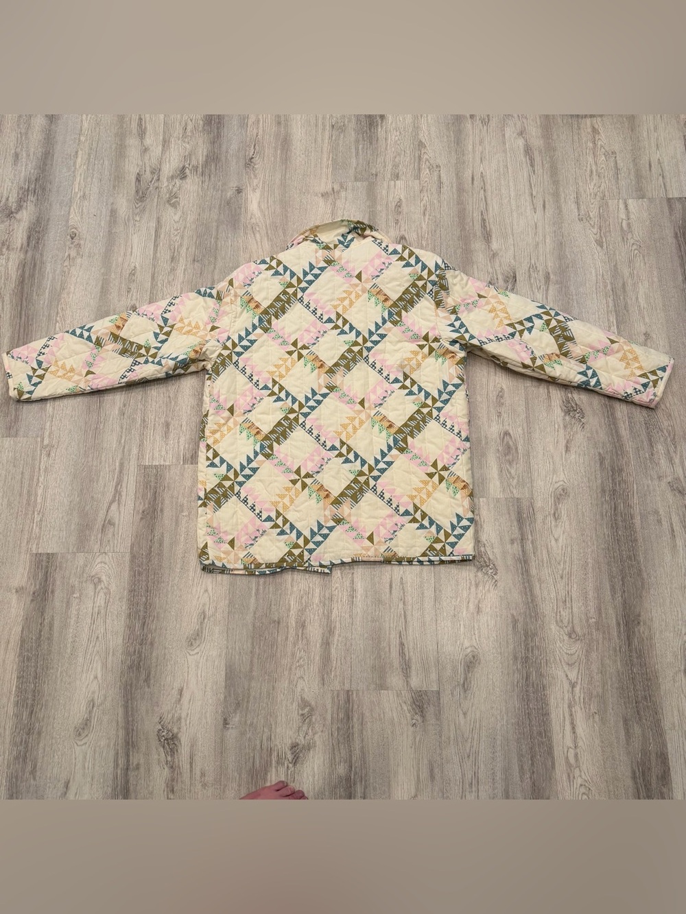 Universal Thread Quilted Patchwork Jacket Size Large - Picture 3 of 4